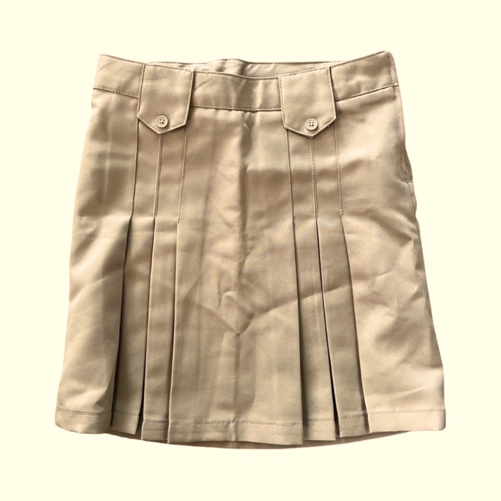 🩷3/$15 Stylish Tan Girls School Uniform
